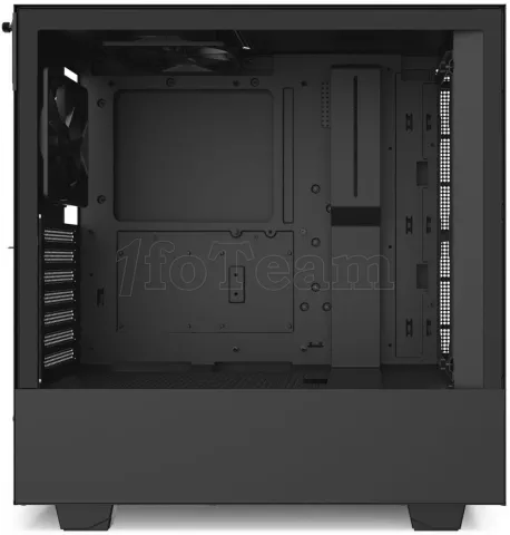 Photo de Boitier Moyen Tour ATX NZXT H510i RGB avec panneau vitré (Noir)