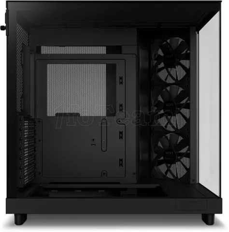 Photo de Boitier Moyen Tour ATX NZXT H6 Flow avec panneaux vitrés (Noir)