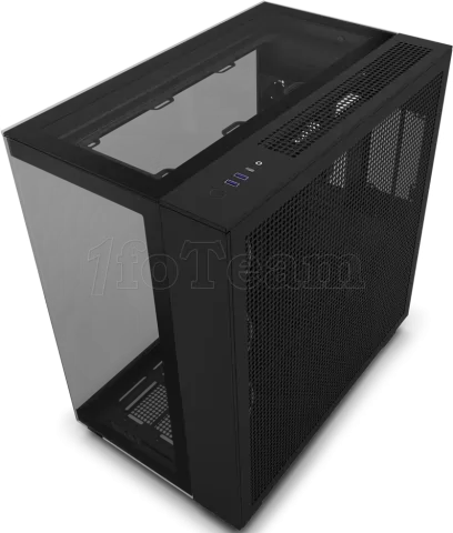 Photo de Boitier Moyen Tour ATX NZXT H9 Elite RGB avec panneaux vitrés (Noir)