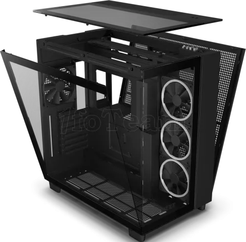 Photo de Boitier Moyen Tour ATX NZXT H9 Elite RGB avec panneaux vitrés (Noir)