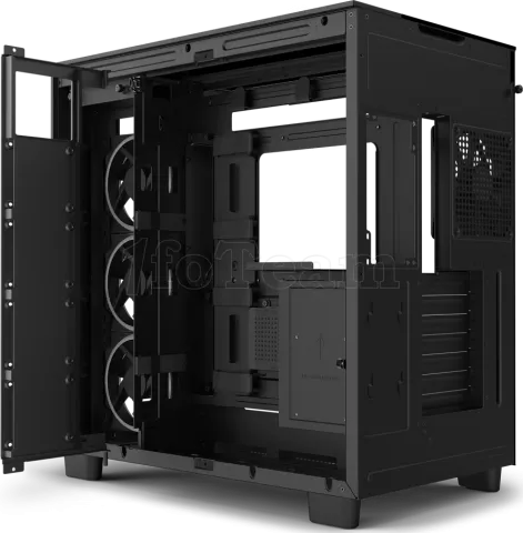 Photo de Boitier Moyen Tour ATX NZXT H9 Elite RGB avec panneaux vitrés (Noir)