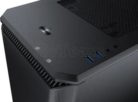Photo de Boitier Moyen Tour ATX Phanteks Eclipse P400A RGB avec panneau vitré (Noir)