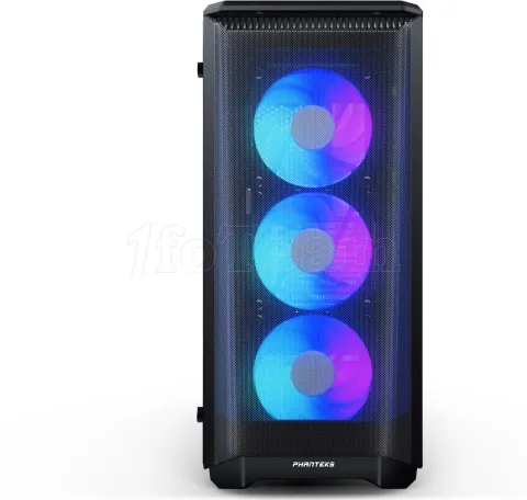 Photo de Boitier Moyen Tour ATX Phanteks Eclipse P400A RGB avec panneau vitré (Noir)