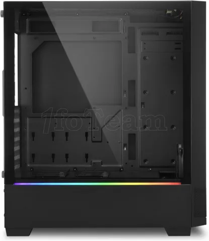 Photo de Boitier Moyen Tour ATX Sharkoon RGB Flow RGB avec panneau vitré (Noir)