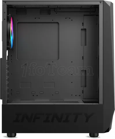 Photo de Boitier Moyen Tour ATX Spirit of Gamer Infinity RGB avec panneaux vitrés (Noir)