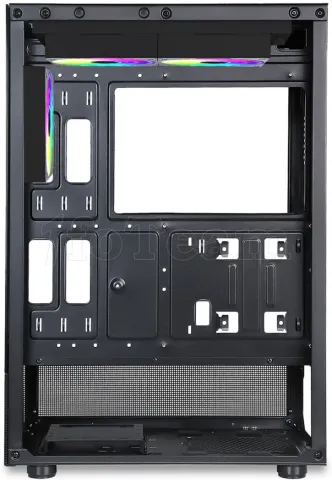Photo de Boitier Moyen Tour ATX Spirit Of Gamer Spectra Dark RGB avec panneaux vitrés (Noir)