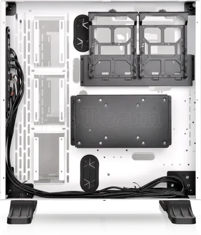 Photo de Boitier Moyen Tour ATX Thermaltake Core P3 TG avec panneau vitré (Blanc)
