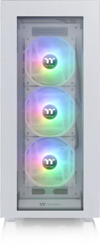 Photo de Boitier Moyen Tour ATX Thermaltake Divider 500 TG RGB avec panneau vitré (Blanc)