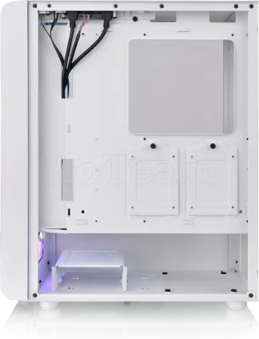 Photo de Boitier Moyen Tour ATX Thermaltake S200 TG RGB avec panneau vitré (Blanc)