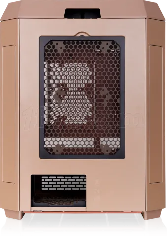 Photo de Boitier Moyen Tour ATX Thermaltake The Tower 600 avec panneaux vitrés (Marron)