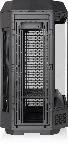 Photo de Boitier Moyen Tour ATX Thermaltake The Tower 600 avec panneaux vitrés (Noir)