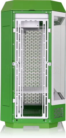 Photo de Boitier Moyen Tour ATX Thermaltake The Tower 600 avec panneaux vitrés (Vert/Blanc)
