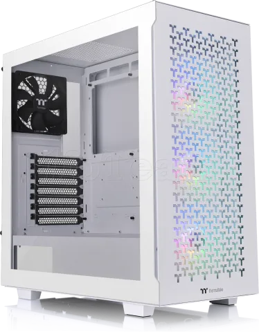 Photo de Boitier Moyen Tour ATX Thermaltake V350 TG Air RGB avec panneau vitré (Blanc)