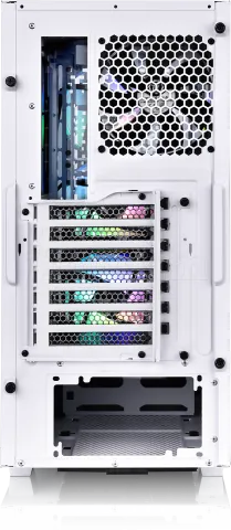 Photo de Boitier Moyen Tour ATX Thermaltake V350 TG Air RGB avec panneau vitré (Blanc)