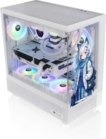 Photo de Boitier Moyen Tour ATX Thermaltake View 270 SP Edition RGB avec panneau vitré (Blanc)