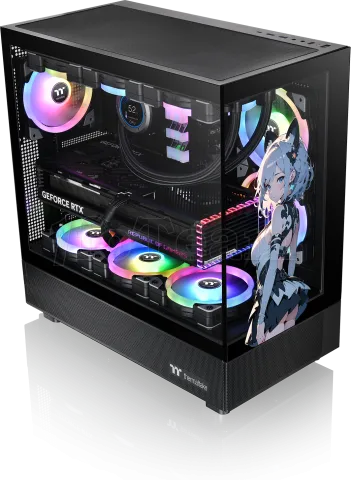 Photo de Boitier Moyen Tour ATX Thermaltake View 270 SP Edition RGB avec panneau vitré (Noir)