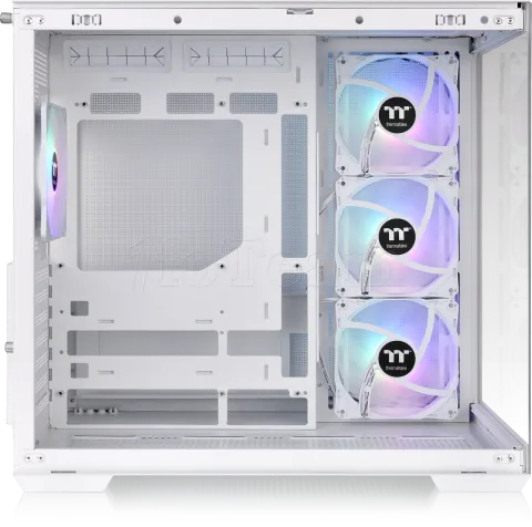 Photo de Boitier Moyen Tour ATX Thermaltake View 380 TG RGB avec panneaux vitrés (Blanc)