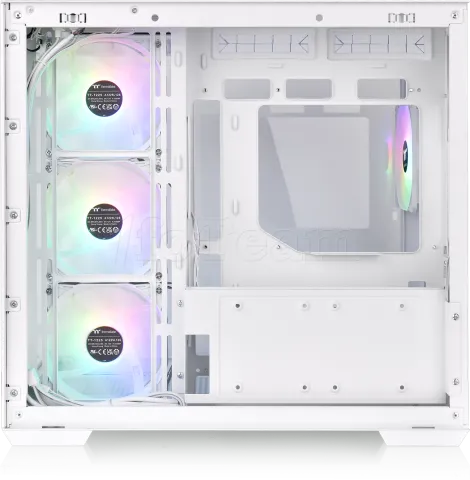 Photo de Boitier Moyen Tour ATX Thermaltake View 380 TG RGB avec panneaux vitrés (Blanc)