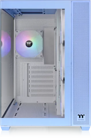 Photo de Boitier Moyen Tour ATX Thermaltake View 380 TG RGB avec panneaux vitrés (Bleu)