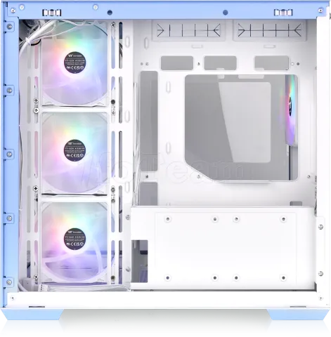 Photo de Boitier Moyen Tour ATX Thermaltake View 380 TG RGB avec panneaux vitrés (Bleu)