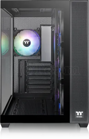 Photo de Boitier Moyen Tour ATX Thermaltake View 380 TG RGB avec panneaux vitrés (Noir)
