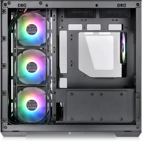 Photo de Boitier Moyen Tour ATX Thermaltake View 380 TG RGB avec panneaux vitrés (Noir)