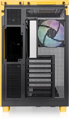 Photo de Boitier Moyen Tour ATX Thermaltake View 380 XL TG RGB avec panneaux vitrés (Jaune)
