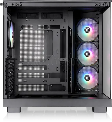 Photo de Boitier Moyen Tour ATX Thermaltake View 380 XL TG RGB avec panneaux vitrés (Noir)