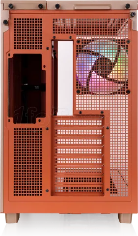 Photo de Boitier Moyen Tour ATX Thermaltake View 380 XL TG RGB avec panneaux vitrés (Rouge)