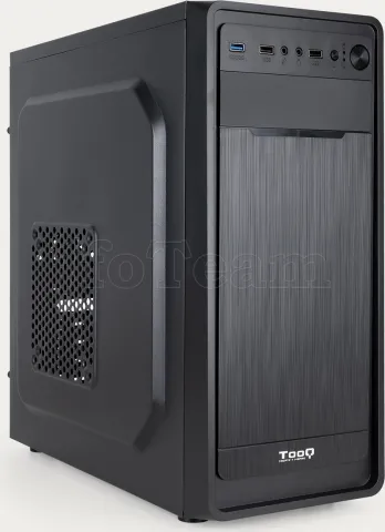 Photo de Boitier Moyen Tour ATX TooQ Prisma Ultra avec alimentation 500W (Noir)