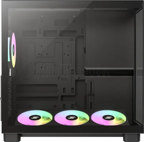 Photo de Boitier Moyen Tour ATX Xeron Nex C53 RGB avec panneaux vitrés (Noir)