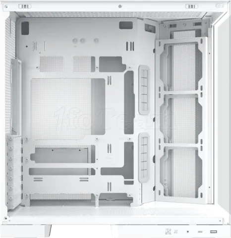Photo de Boitier Moyen Tour ATX Xigmatek Aqua 7 RGB avec panneaux vitrés (Blanc)