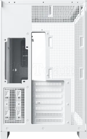 Photo de Boitier Moyen Tour ATX Xigmatek Aqua 7 RGB avec panneaux vitrés (Blanc)