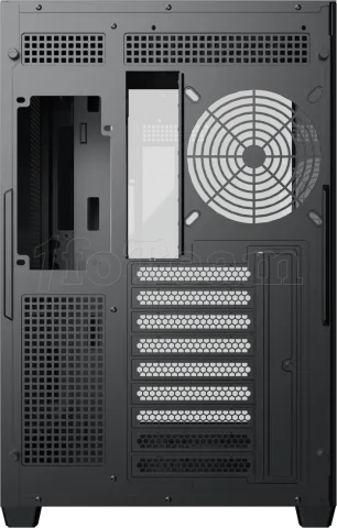 Photo de Boitier Moyen Tour ATX Xigmatek Aqua V Air H23A RGB avec panneaux vitrés (Noir)