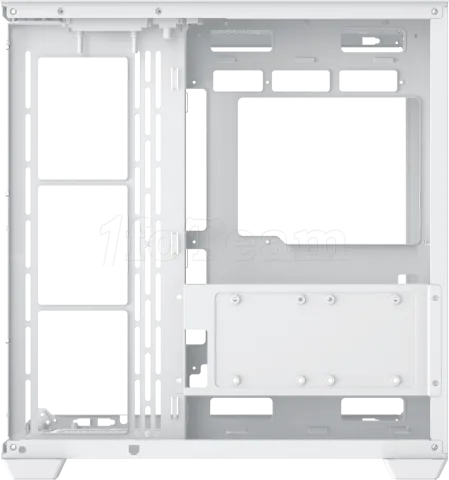 Photo de Boitier Moyen Tour ATX Xigmatek Aqua V Air RGB avec panneaux vitrés (Blanc)