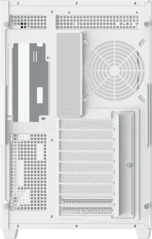 Photo de Boitier Moyen Tour ATX Xigmatek Aqua V Air RGB avec panneaux vitrés (Blanc)