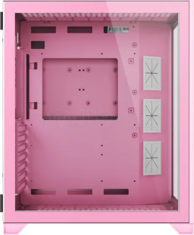 Photo de Boitier Moyen Tour ATX Xigmatek Aquarius S Queen RGB avec panneaux vitrés (Rose)