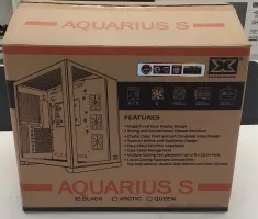 Photo de Boitier Moyen Tour ATX Xigmatek Aquarius S RGB avec panneaux vitrés (Noir) - ID 181476