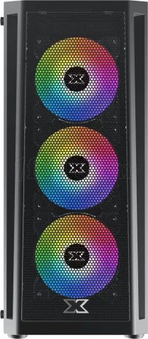 Photo de Boitier Moyen Tour ATX Xigmatek Master X RGB avec panneaux vitrés