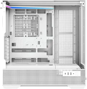 Photo de Boitier Moyen Tour ATX Xigmatek Vision RGB avec panneaux vitrés (Blanc)
