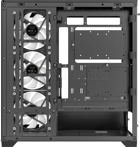 Photo de Boitier Moyen Tour ATX Xilence Gleam RGB avec panneaux vitrés (Noir)