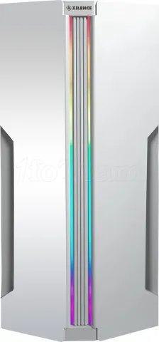 Photo de Boitier Moyen Tour ATX Xilence Performance C X5 RGB avec panneau vitré (Blanc)