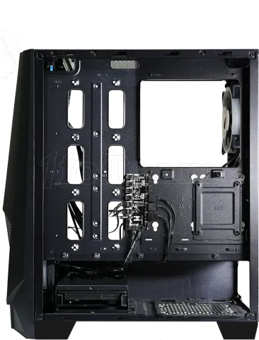 Photo de Boitier Moyen Tour ATX Xilence Performance C Xilent Blast XG141 RGB avec panneau vitré (Noir)