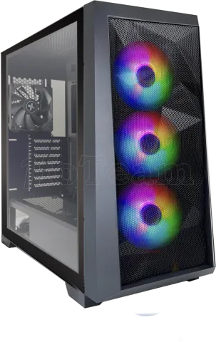 Photo de Boitier Moyen Tour ATX Xilence Xilent Breeze Performance A+X7 RGB avec panneau vitré (Noir)