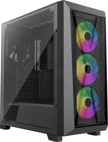 Photo de Boitier Moyen Tour ATX Xilence Xilent X RGB avec panneau vitré (Noir)