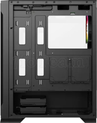 Photo de Boitier Moyen Tour ATX XYZ AirOne 300 X Mesh RGB avec panneau vitré (Noir)