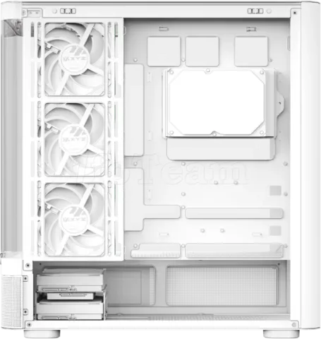 Photo de Boitier Moyen Tour ATX XYZ Quantum Pro RGB avec panneaux vitrés (Blanc)