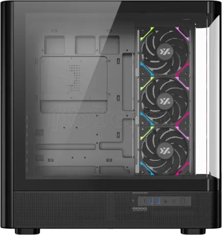 Photo de Boitier Moyen Tour ATX XYZ Quantum RGB avec panneaux vitrés (Noir)