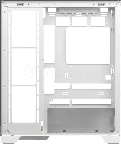 Photo de Boitier Moyen Tour ATX XYZ Trifecta Hydrotemp RGB avec panneaux vitrés (Blanc) avec Watercooling