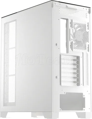Photo de Boitier Moyen Tour ATX XYZ Trifecta RGB avec panneaux vitrés (Blanc)